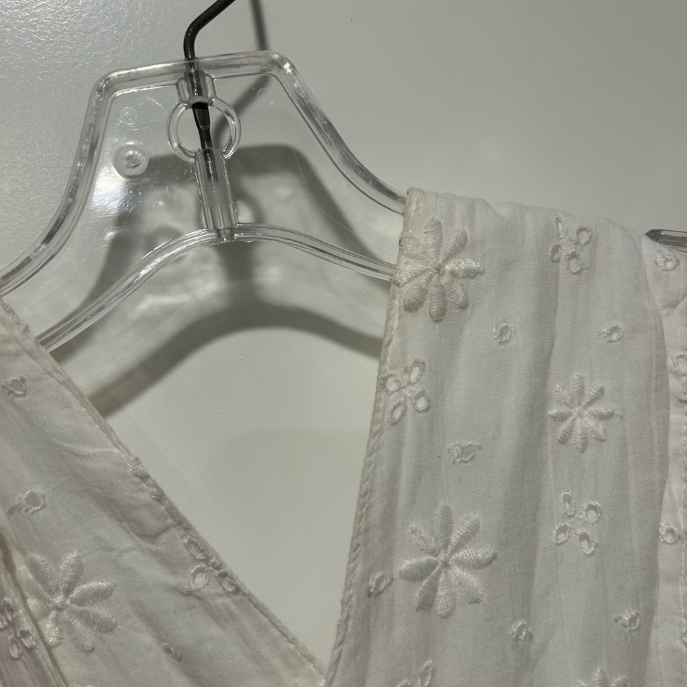 Aerie Halter Top White Lace Dress Sz XL - Picture 5 of 11